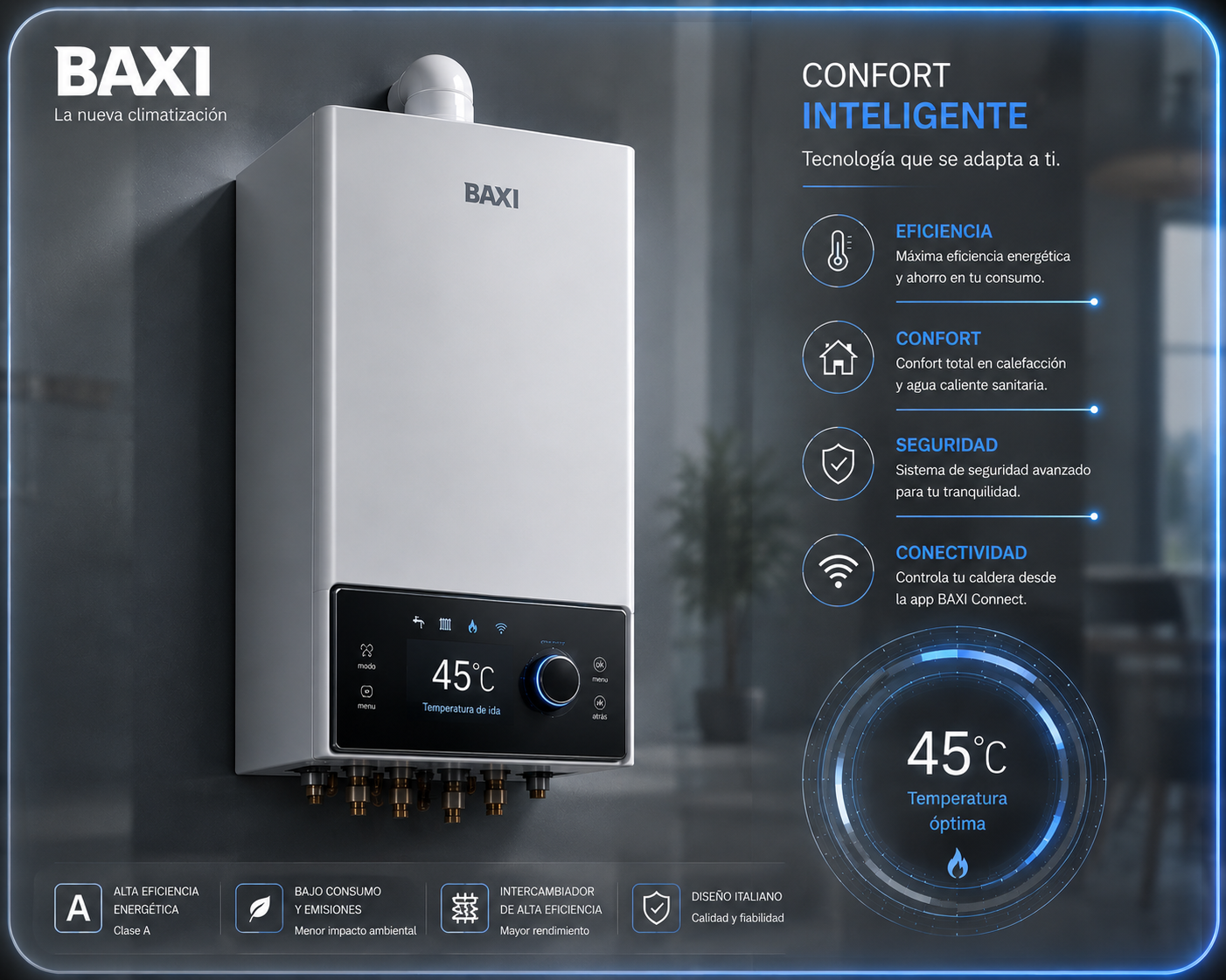Baxi calderas en madrid