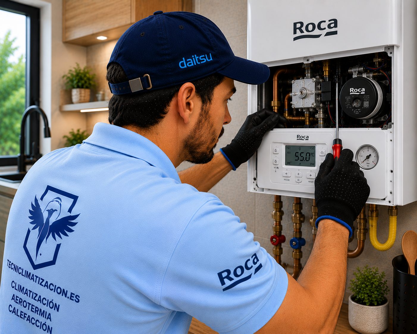Servicio técnico de calderas