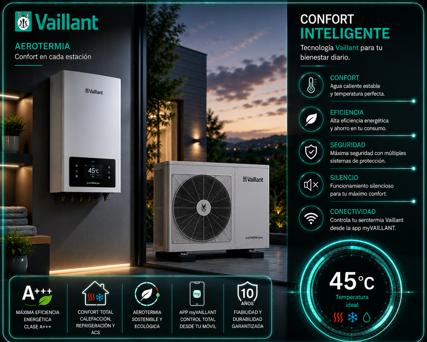 Vaillant aerotermia en madrid