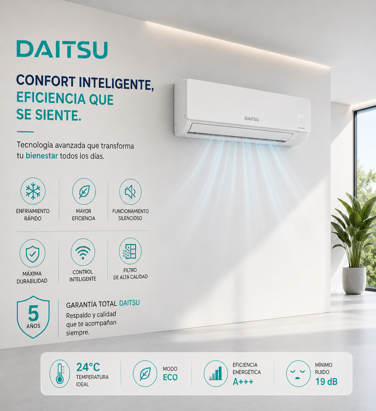 Daitsu aire acondicionado en madrid