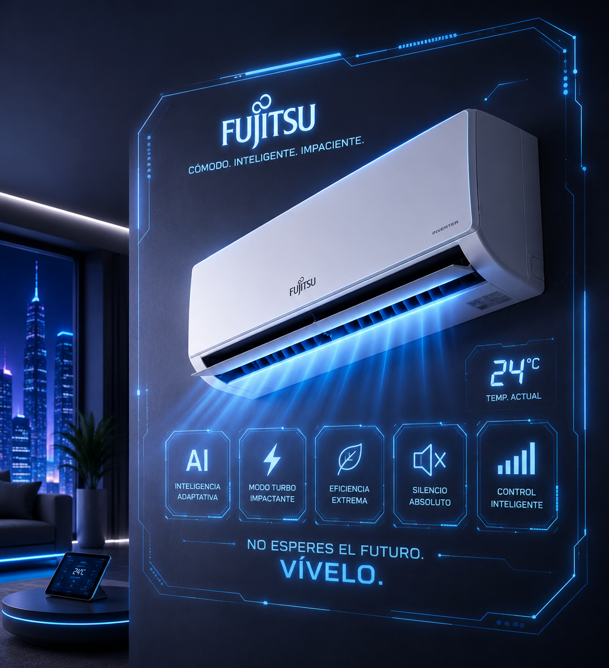 Fujitsu aire acondicionado en madrid