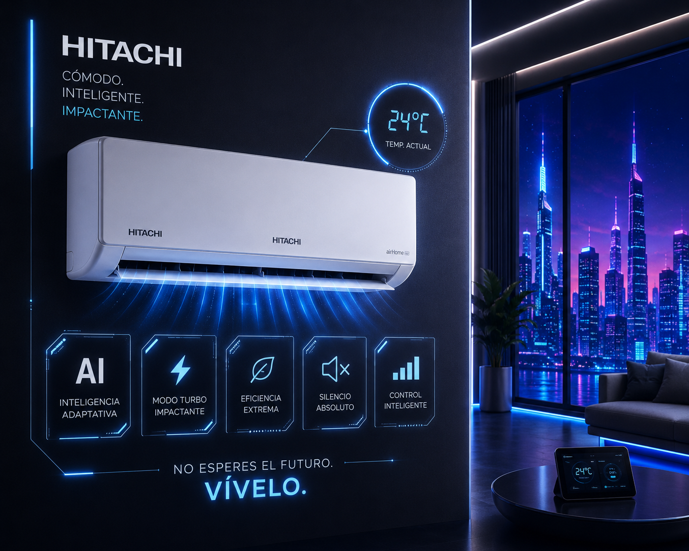 Hitachi aire acondicionado en madrid