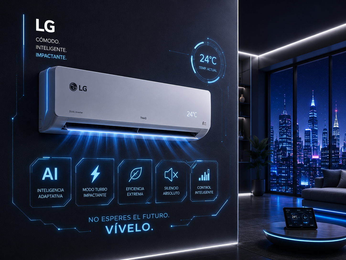 LG aire acondicionado en madrid