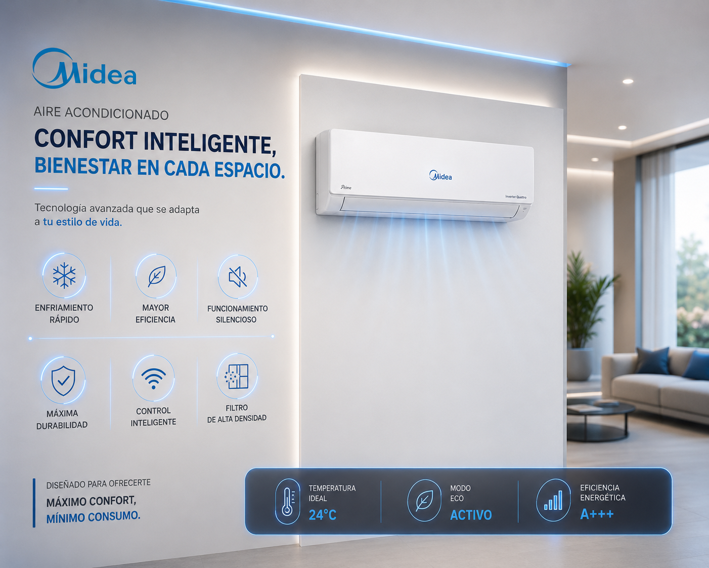 Midea aire acondicionado en madrid