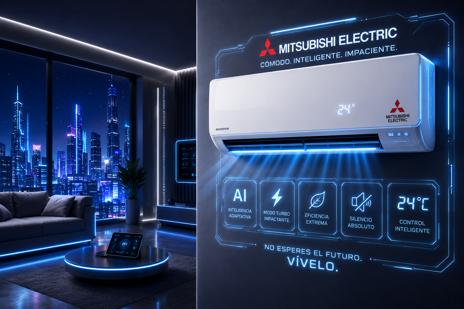 Mitsubishi Electric aire acondicionado en madrid