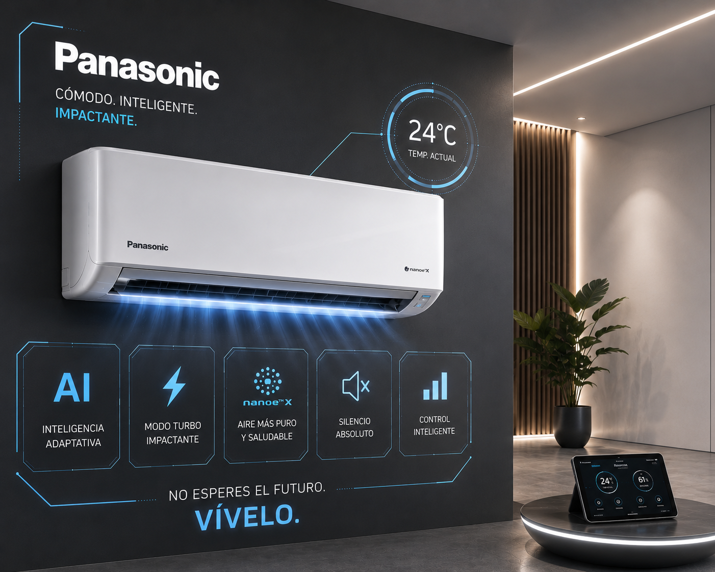 Panasonic aire acondicionado en madrid