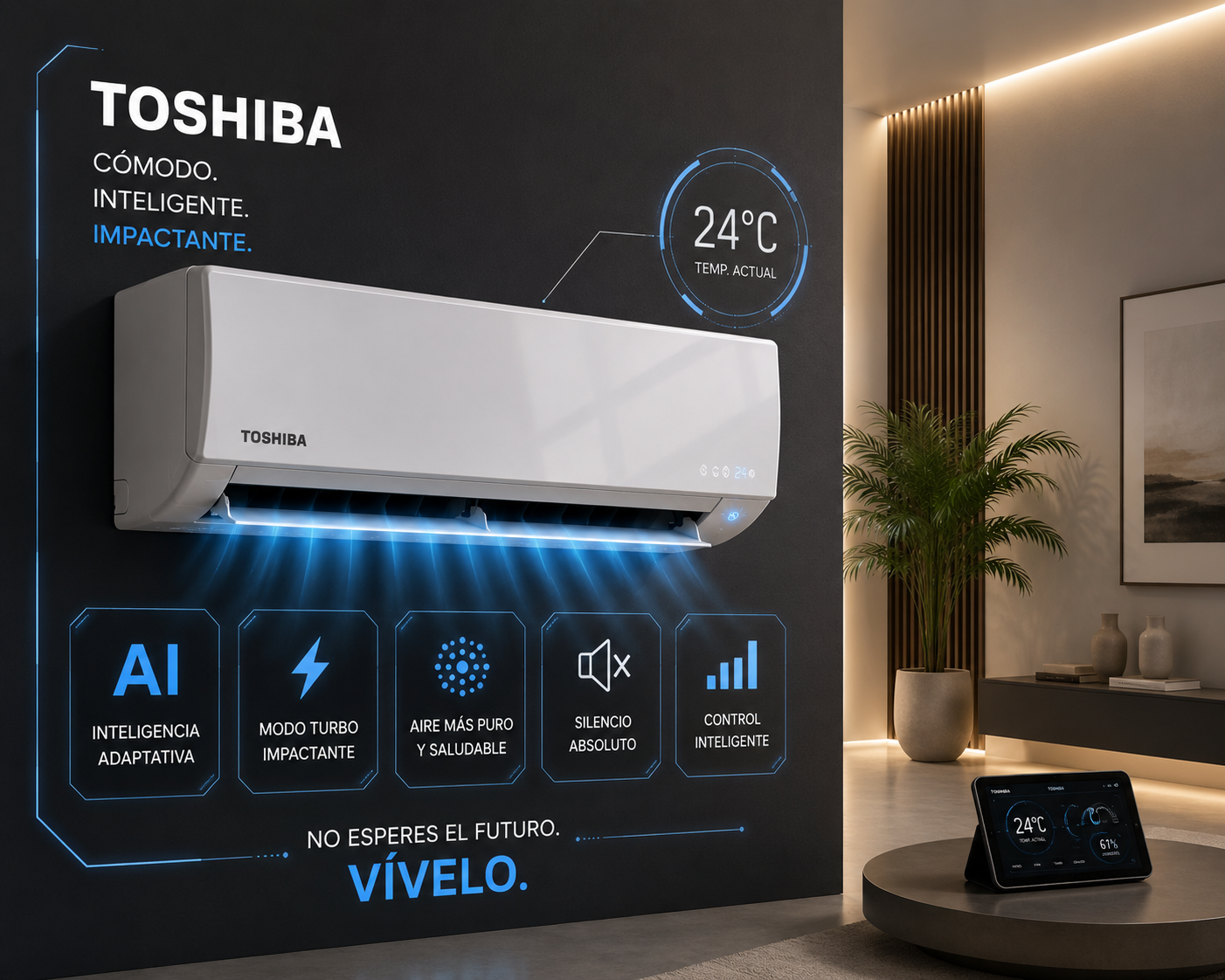 Toshiba aire acondicionado en madrid
