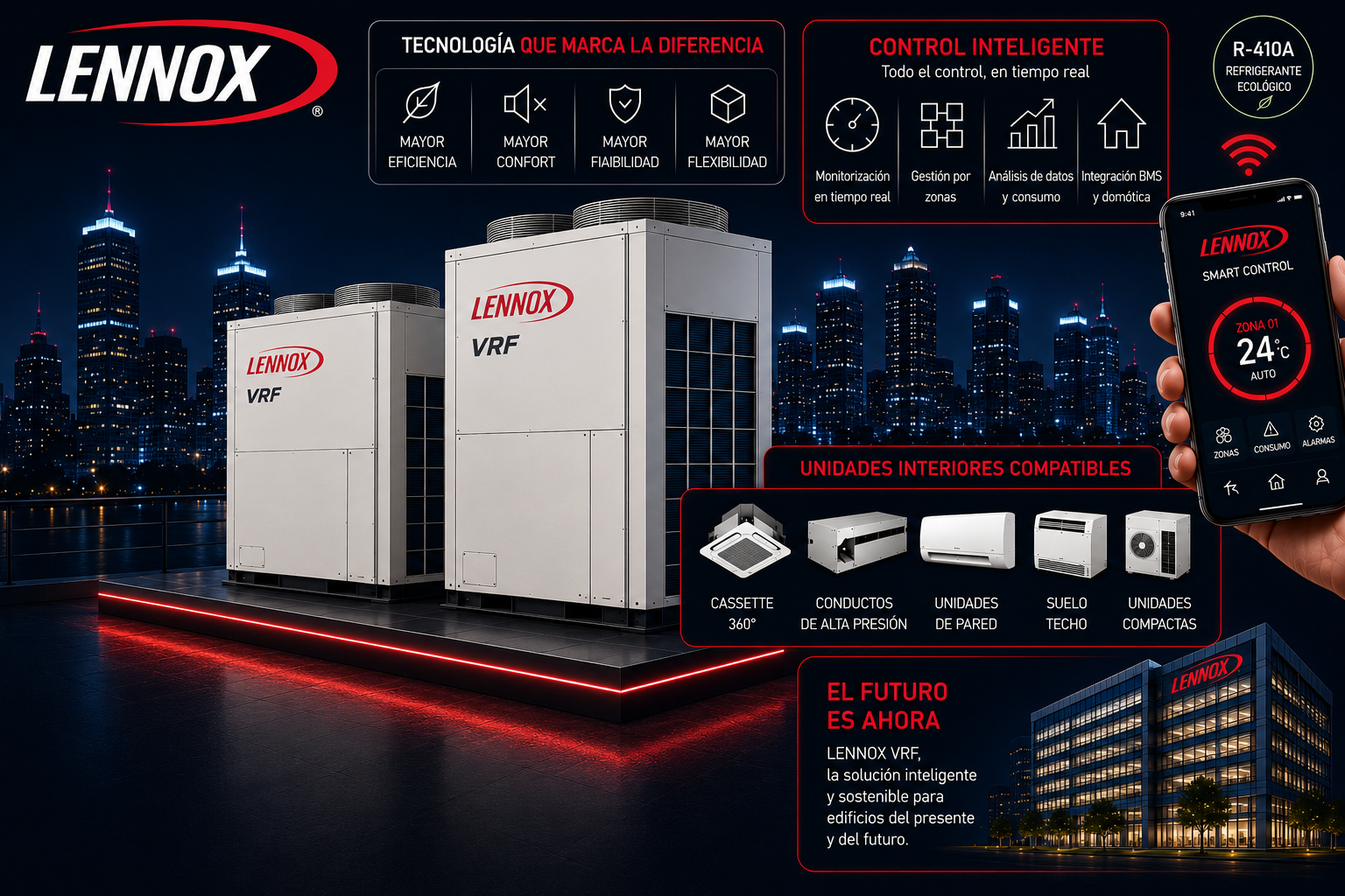 Lennox aire vrv en madrid