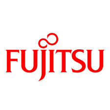 Logo Fujitsu — discreción y silencio japonés