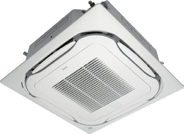 Aire acondicionado de pared (split) instalado en pared blanca — LG CONFORT REPLACE